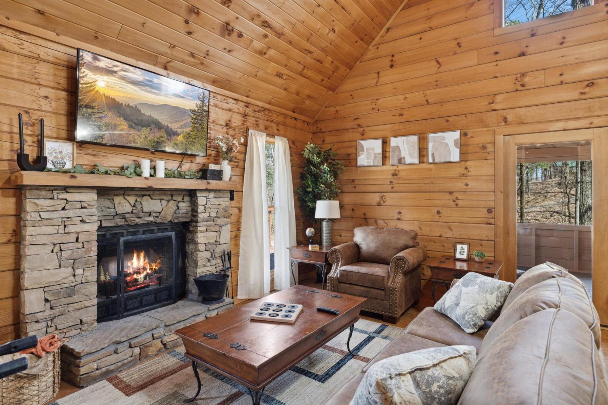 Cozy Family Friendly Cabin With Hot Tub, Near Gatlinburg, Pigeon Forge, Dollywood Сивиървил Екстериор снимка